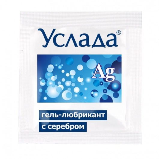 Гель-лубрикант «Услада с серебром» - 3 гр. - Биоритм - купить с доставкой в Самаре