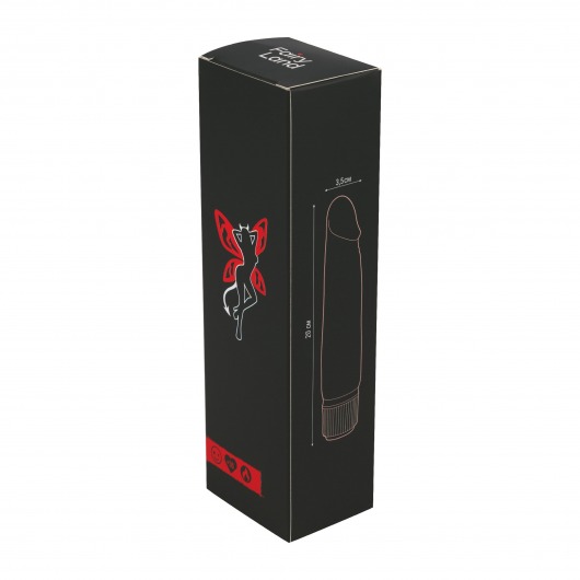 Телесный силиконовый вибратор-реалистик - 20 см. - Волшебная страна