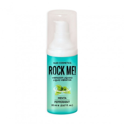 Жидкий вибратор Nuei Rock Me! с ароматом мяты - 20 мл. - Nuei cosmetics - купить с доставкой в Самаре