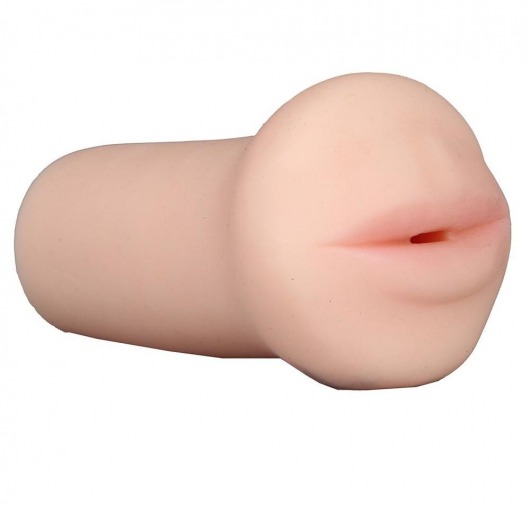 Нежный мастурбатор-ротик REALSTUFF 5INCH MASTURBATOR BJ - Dream Toys - в Самаре купить с доставкой