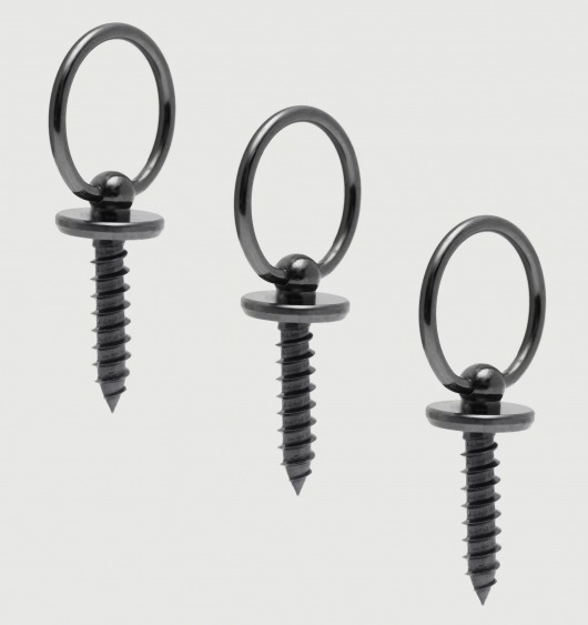 Набор из 3 колец Strap-On-Me Dildo Ring - Strap-on-me - купить с доставкой в Самаре