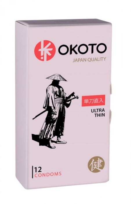 Тонкие презервативы OKOTO Ultra Thin - 12 шт. - Sitabella - купить с доставкой в Самаре
