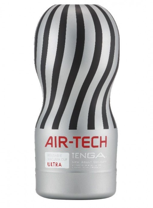 Серый мастурбатор Reusable Vacuum CUP ULTRA - Tenga - в Самаре купить с доставкой