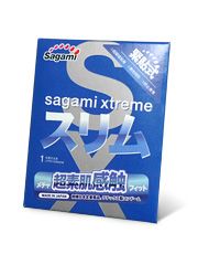 Презерватив Sagami Xtreme FEEL FIT 3D - 1 шт. - Sagami - купить с доставкой в Самаре