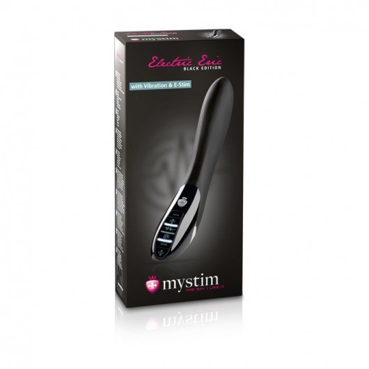 Черный вибратор с миостимуляцией Mystim Electric Eric Black Edition - 27 см. - MyStim - купить с доставкой в Самаре