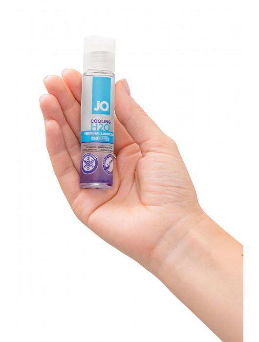 Охлаждающий лубрикант на водной основе JO H2O COOLING - 30 мл. - System JO - купить с доставкой в Самаре