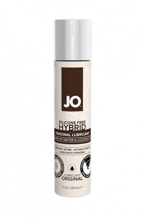 Водно-масляный лубрикант JO Silicon free Hybrid Lubricant ORIGINAL- 30 мл. - System JO - купить с доставкой в Самаре