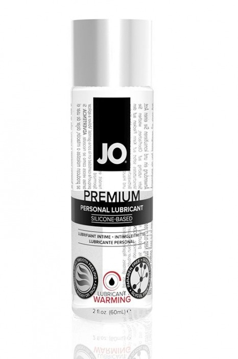 Возбуждающий лубрикант на силиконовой основе JO Personal Premium Lubricant  Warming - 60 мл. - System JO - купить с доставкой в Самаре