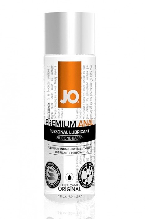 Анальный лубрикант на силиконовой основе JO Anal Premium - 60 мл. - System JO - купить с доставкой в Самаре