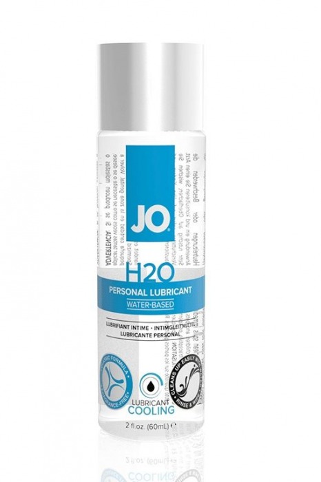 Охлаждающий лубрикант на водной основе JO Personal Lubricant H2O COOLING - 60 мл. - System JO - купить с доставкой в Самаре