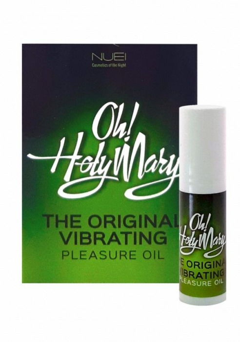 Масло унисекс с эффектом вибрации Oh! Holy Mary - 6 мл. - Nuei cosmetics - купить с доставкой в Самаре