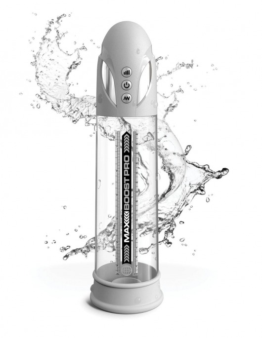Белая вакуумная автоматическая помпа Max Boost Pro Flow - Pipedream - в Самаре купить с доставкой