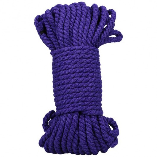 Фиолетовая верёвка для связывания и фиксации Bind Tie - 15,24 м. - Doc Johnson - купить с доставкой в Самаре