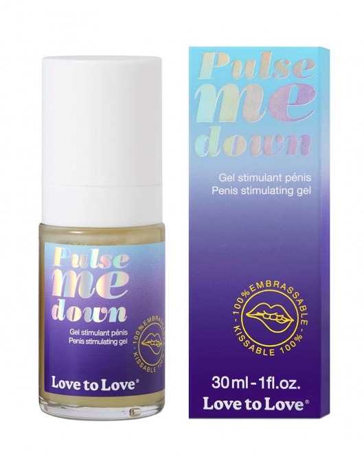 Стимулирующий гель для пениса Pulse Me Down - 30 мл. - Love to Love - купить с доставкой в Самаре
