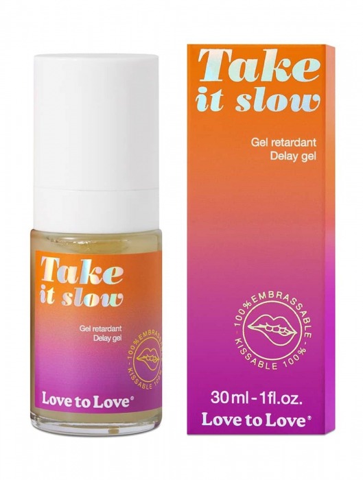 Пролонгирующий гель для мужчин Take It Slow - 30 мл. - Love to Love - купить с доставкой в Самаре
