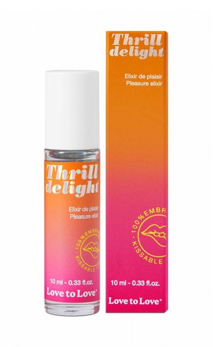 Возбуждающий гель Thrill Delight - 10 мл. - Love to Love - купить с доставкой в Самаре