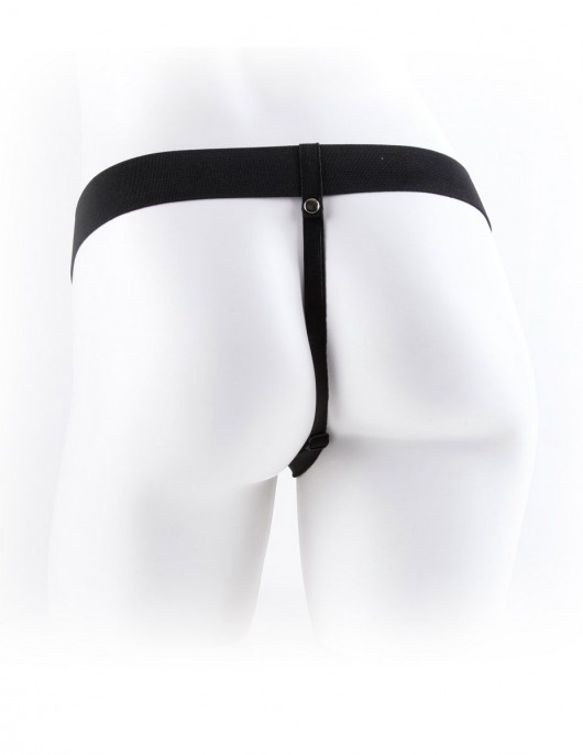 Фаллопротез телесного цвета Hollow Strap-On - 29 см. - Pipedream - купить с доставкой в Самаре