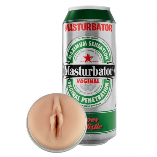 Мастурбатор-вагина Heineken Vagina II - Adrien Lastic - в Самаре купить с доставкой