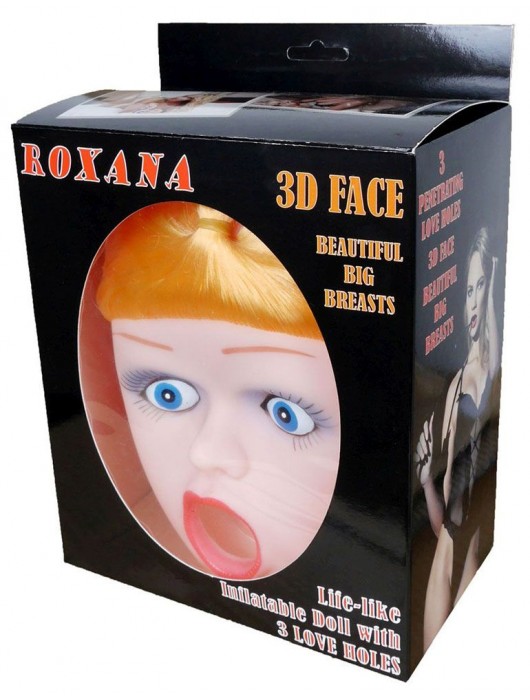 Надувная секс-кукла Roxana 3D - Boys of Toys - в Самаре купить с доставкой