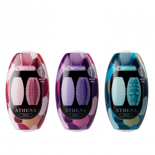 Набор из 15 мастурбаторов Athena - Baile - в Самаре купить с доставкой