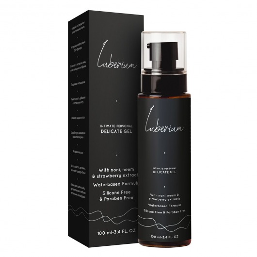 Интимный гель с экстрактами нони, нима и клубники Luberium Delicate Waterbased - 100 мл. - Luberium - купить с доставкой в Самаре