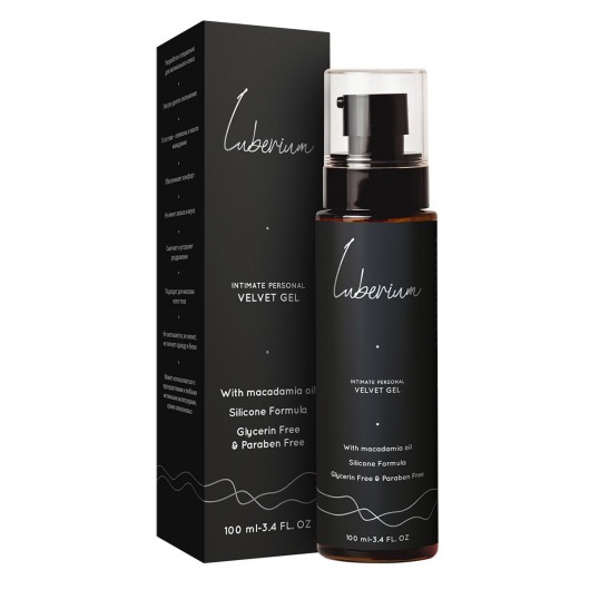 Интимный гель на силиконовой основе с маслом макадамии Luberium Velvel Gel - 100 мл. - Luberium - купить с доставкой в Самаре