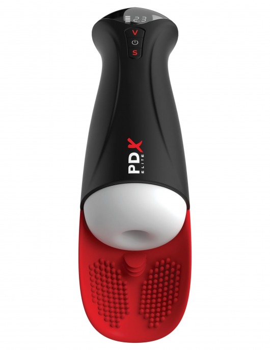 Мастурбатор в колбе с вибрацией Fuck-O-Matic Pro XL - Pipedream - в Самаре купить с доставкой
