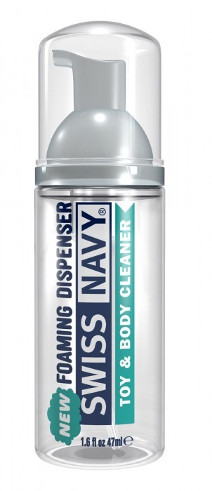Очищающая пенка для игрушек и тела Toy   Body Cleaner Foamer - 47 мл. - Swiss navy - купить с доставкой в Самаре