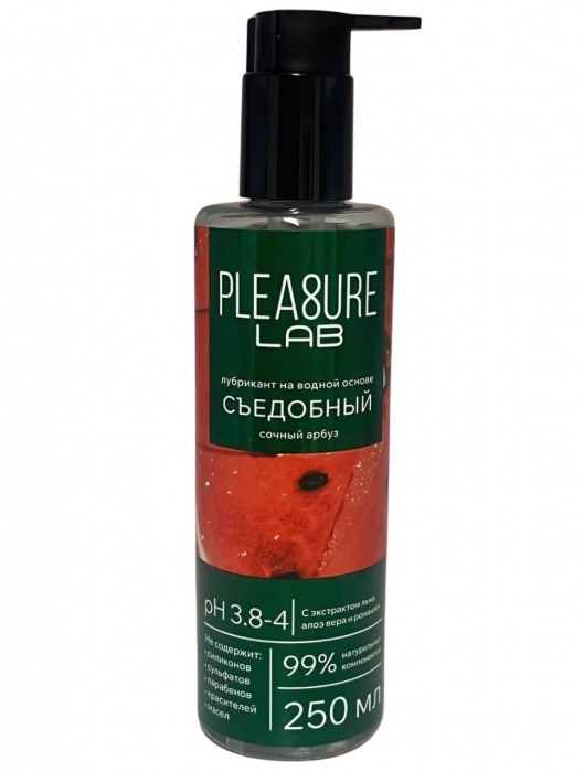 Лубрикант на водной основе Pleasure Lab с ароматом арбуза - 250 мл. - Pleasure Lab - купить с доставкой в Самаре