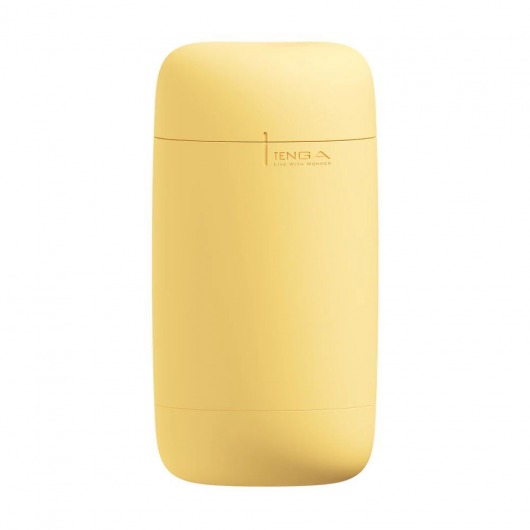 Желтый мастурбатор Tenga Puffy - Tenga - в Самаре купить с доставкой