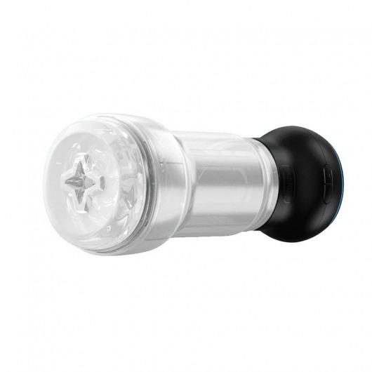 Набор PowerBlow   Feel Pocket Stroker Crystal: мастурбатор и интерактивная насадка - Kiiroo - в Самаре купить с доставкой