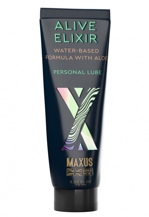 Интимный гель на водной основе MAXUS Alive Elixir - 75 мл. - Maxus - купить с доставкой в Самаре