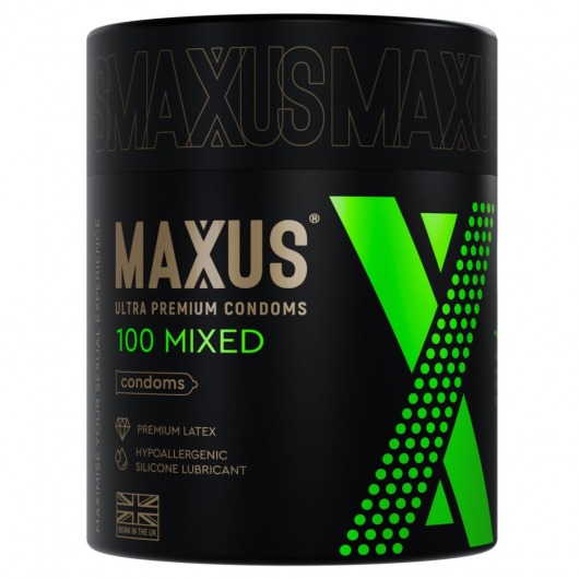 Презервативы MAXUS Mixed - 100 шт. - Maxus - купить с доставкой в Самаре
