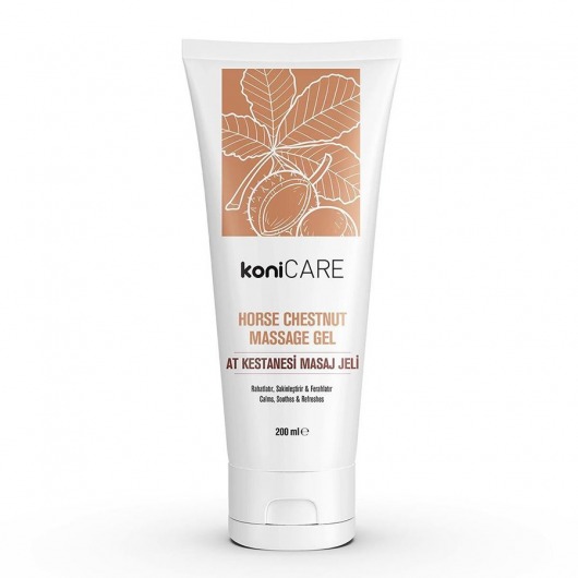 Расслабляющий массажный гель Konicare Horse Chestnut Massage Gel - 200 мл. - KoniCARE - купить с доставкой в Самаре