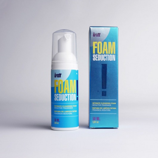 Очищающая пенка для тела Foam Seduction - 50 мл. - INTT - купить с доставкой в Самаре