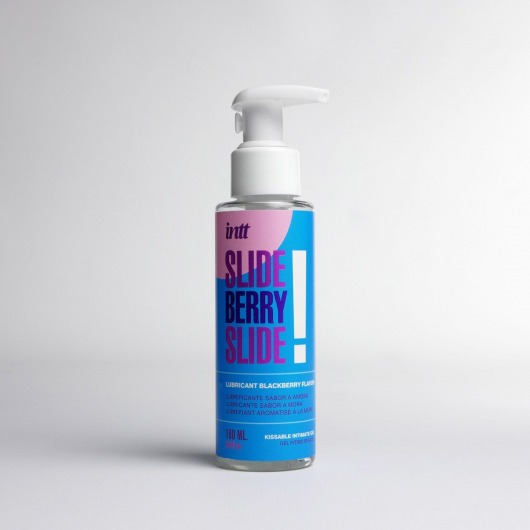 Увлажняющий гель с ароматом ежевики Slide Berry Slide - 100 мл. - INTT - купить с доставкой в Самаре
