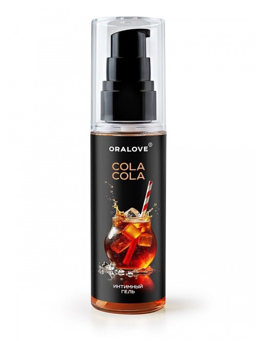 Съедобная смазка на водной основе с ароматом колы - 60 гр. - Биоритм - купить с доставкой в Самаре