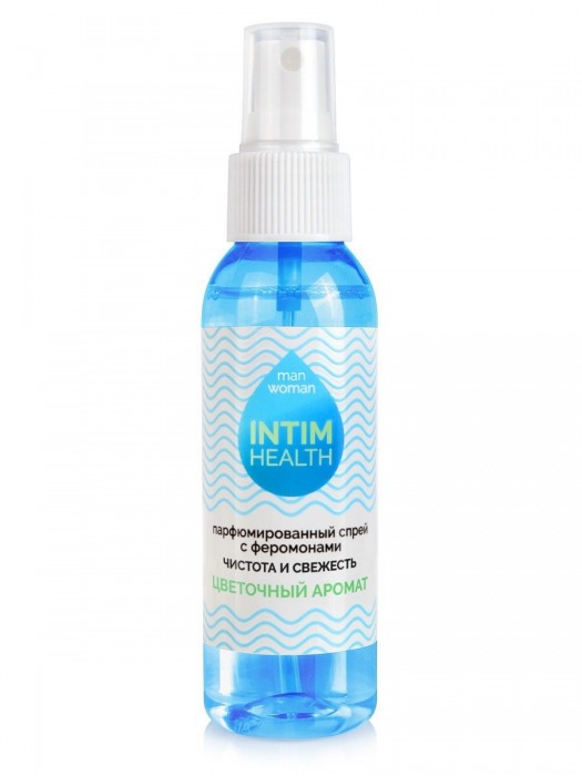 Парфюмированный спрей Intim Health для нижнего белья и тела с цветочным ароматом - 95 мл. -  - Магазин феромонов в Самаре