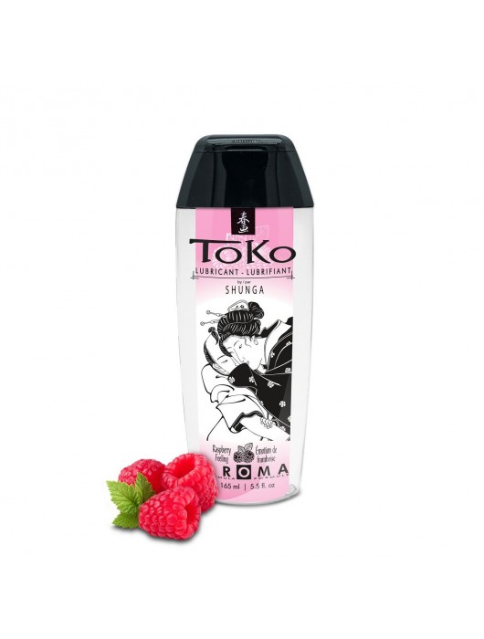 Интимная смазка TOKO Aroma Raspberry Feeling с ароматом малины - 165 мл. - Shunga - купить с доставкой в Самаре