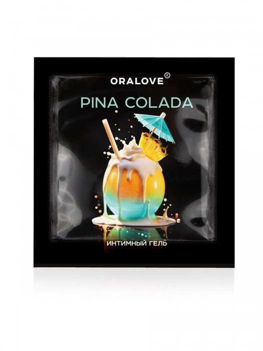 Саше съедобной оральной смазки OraLove с ароматом пина колада - 3 гр. - Биоритм - купить с доставкой в Самаре