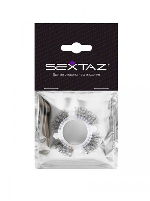 Эластичное кольцо с «ресничками» и 4 шариками - Sextaz - в Самаре купить с доставкой