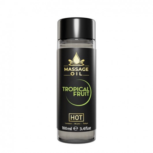 Массажное масло c ароматом тропических фруктов Massage Oil - 100 мл. - HOT - купить с доставкой в Самаре