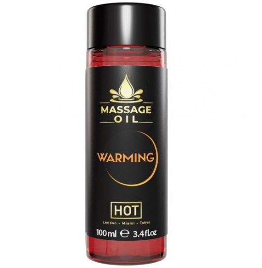 Массажное масло с согревающим эффектом Massage Oil Warming - 100 мл. - HOT - купить с доставкой в Самаре