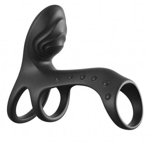 Черная насадка на пенис Ultimate Couples Cage Pro - Pipedream - в Самаре купить с доставкой