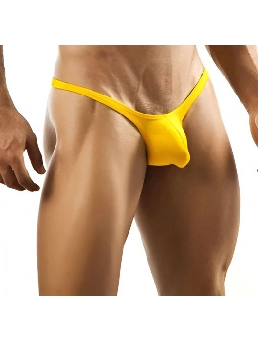 Желтые мужские трусы-стринги - Romeo Rossi купить с доставкой