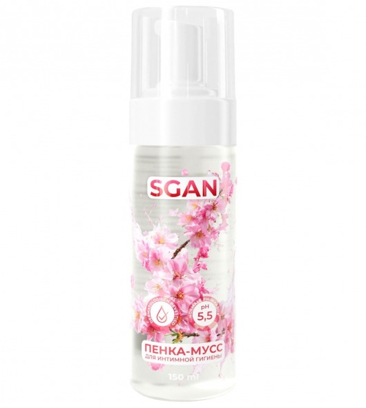 Пенка-мусс для интимной гигиены SGAN с пребиотиками - 150 мл. - SGAN - купить с доставкой в Самаре