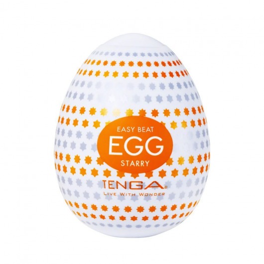 Мастурбатор-яйцо Tenga Egg Starry - Tenga - в Самаре купить с доставкой