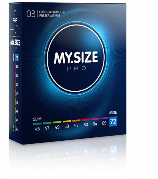 Презервативы MY.SIZE размер 72 - 3 шт. - My.Size - купить с доставкой в Самаре