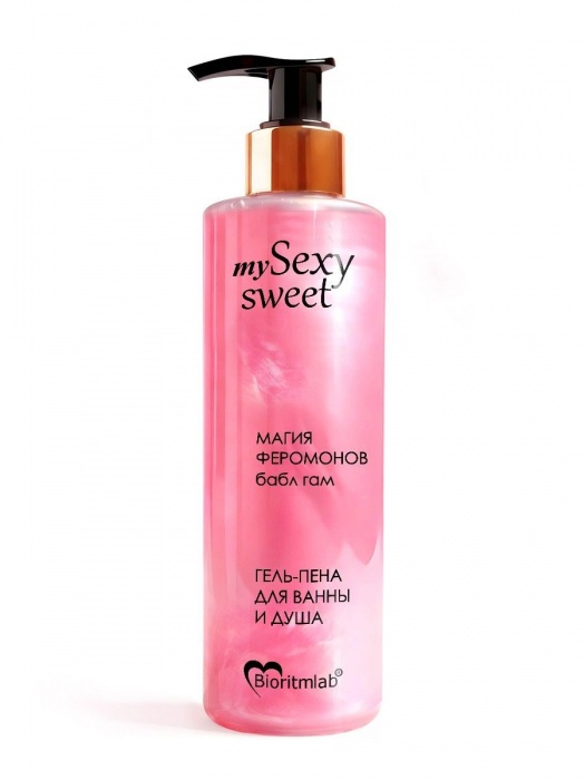 Гель-пена для ванны и душа Sexy Sweet с феромонами и ароматом бабл-гам - 200 мл. -  - Магазин феромонов в Самаре