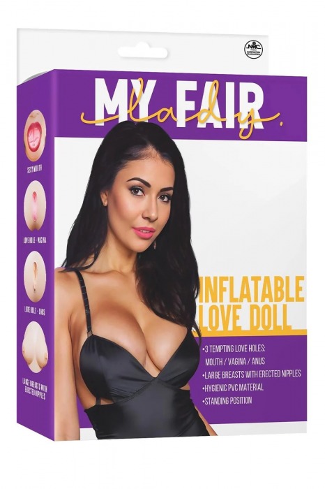 Телесная надувная секс-кукла с 3 любовными отверстиями - NMC - в Самаре купить с доставкой